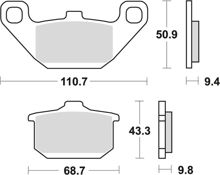 Klocki Hamulcowe TRW MCB532