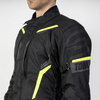 Kurtka Męska Ozone Tour III Black Anthracite Fluo