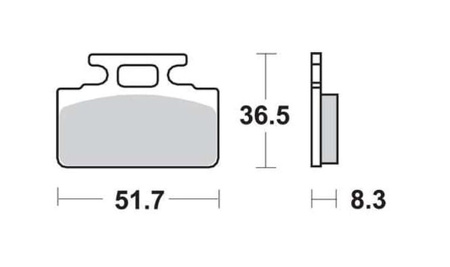 Klocki Hamulcowe TRW MCB589