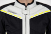 Męska Kurtka Motocyklowa Ozone Jet II Ice Black Fluo