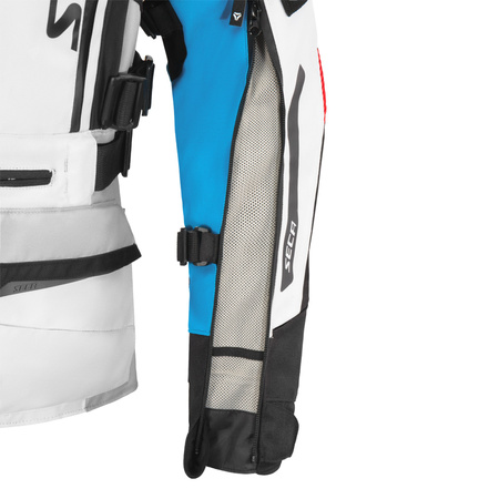 Tekstylna Kurtka Motocyklowa SECA ARRAKIS III LADY GREY BLUE RED