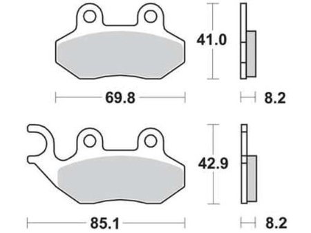Klocki Hamulcowe TRW MCB684