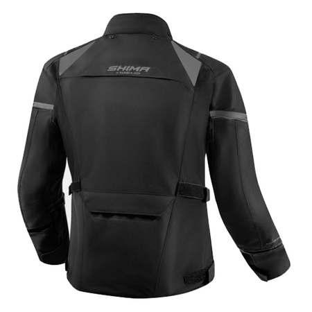 Kurtka Motocyklowa Męska SHIMA RUNNER BLACK