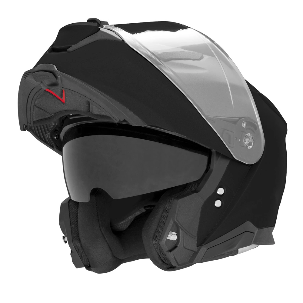 Kask szczękowy motocyklowy FLIP-UP NOX N967 Czarny połysk