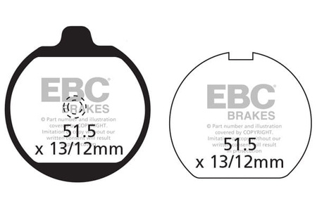 Klocki Hamulcowe EBC FA037