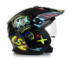 Kask Modułowy LS2 OF606 DRIFTER RAYZ czarny połysk