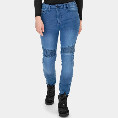 Damskie Jeansy Motocyklowe SHIMA ZENITH BLUE dżinsowe niebieski