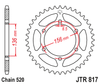 Zębatka Tylna JT JTR817.46
