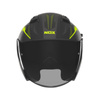 Kask Otwarty Motocyklowy NOX N130 MYST BLACK YELLOW MATT