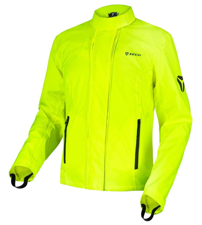 Kurtka Przeciwdeszczowa Damska SECA MULTI DRY FLUO żółty
