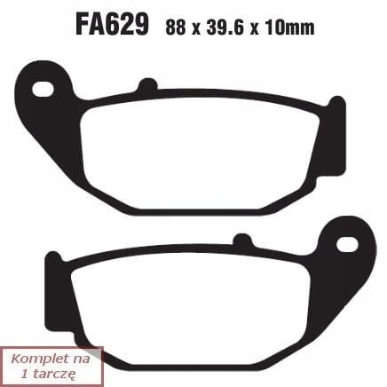 Klocki Hamulcowe EBC FA629R