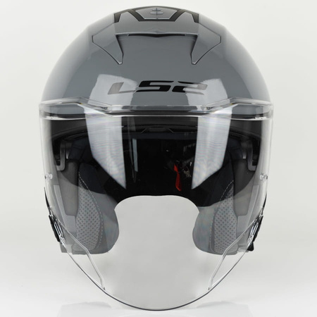 Kask Motocyklowy Otwarty LS2 OF618 VERSO II SOLID NARDO GREY