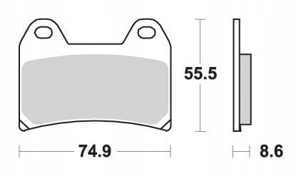 Klocki Hamulcowe SBS 706HS