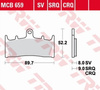 Klocki Hamulcowe TRW MCB659TRQ