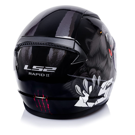 Kask Integralny LS2 FF353 Rapid II Claw Black