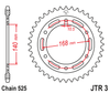 Zębatka Tylna JT JTR3.41
