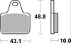 Klocki Hamulcowe SBS 805DC