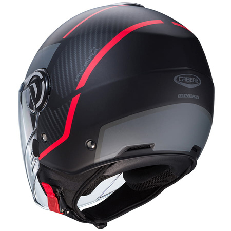 Kask Otwarty Caberg Riviera V4X Geo Red Matt