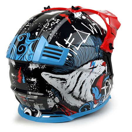 Kask Enduro Dziecięcy LS2 MX437 FAST EVO II MINI STARMAW