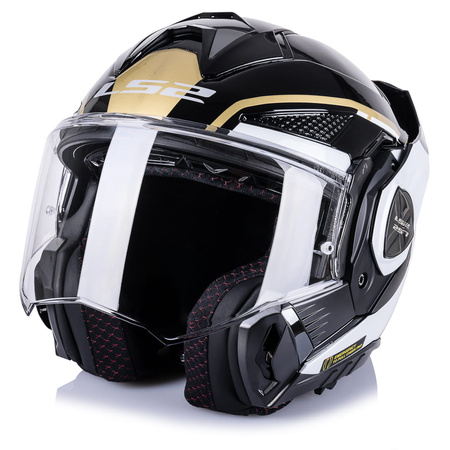 Kask Szczękowy LS2 FF901 Advant X Metryk Gold
