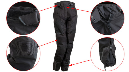 Spodnie Damskie Rebelhorn Hiflow III Lady Black