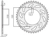 Zębatka Tylna Sunstar SUNR1-4467-45