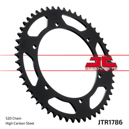 Zębatka Tylna JT JTR1786.52