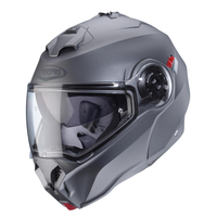 Kask Szczękowy Motocyklowy CABERG FLIP-UP DUKE EVO SOLID GREY MATT