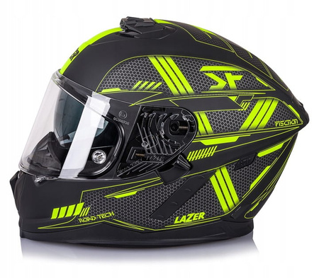 Kask Integralny Lazer Rafale Evo Roadtech Black Yellow