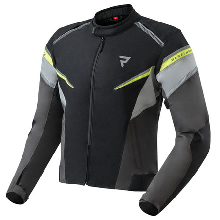 Kurtka Tekstylna Motocyklowa REBELHORN SPARK czarny szary fluo
