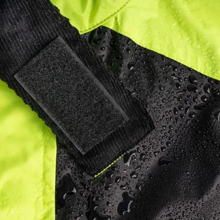 Kombinezon Przeciwdeszczowy Ozone OZ-141 Black Fluo