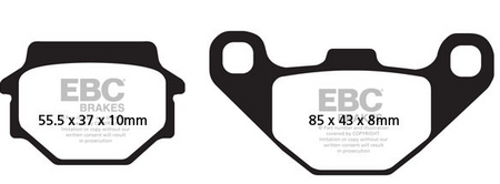 Klocki Hamulcowe EBC SFA067HH