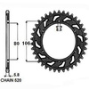 Zębatka Tylna Sunstar SUNR1-3345-45