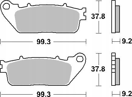 Klocki Hamulcowe SBS 862LS