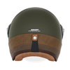 Kask Otwarty Motocyklowy NOX NP105 HERITAGE LEATHER KHAKI BROWN