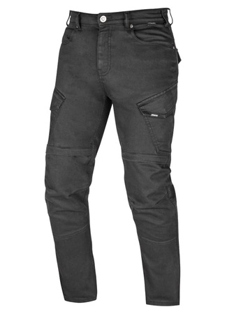 Jeansy Motocyklowe SECA SQUADRON Black czarny