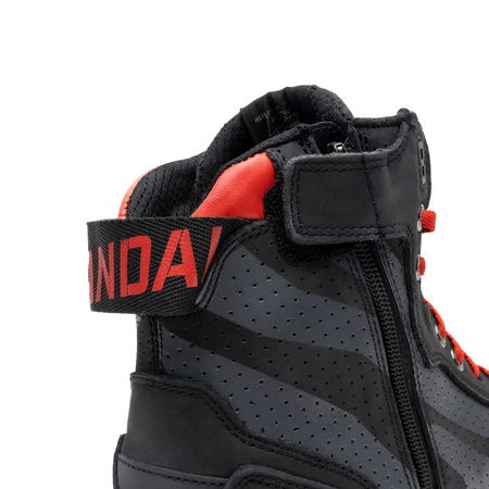 Męskie Buty Motocyklowe Rebelhorn Vandal Black/Red