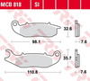 Klocki Hamulcowe TRW MCB818SI