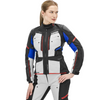 Damska Kurtka Motocyklowa SHIMA DUNE LADY czarny niebieski biały
