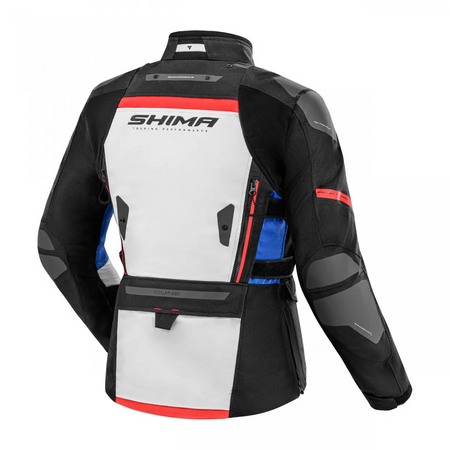 Damska Kurtka Motocyklowa SHIMA DUNE LADY czarny niebieski biały