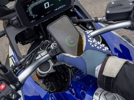 QUAD LOCK WODOODPORNA GŁOWICA Z ŁADOWARKĄ INDUKCYJNĄ NA USB