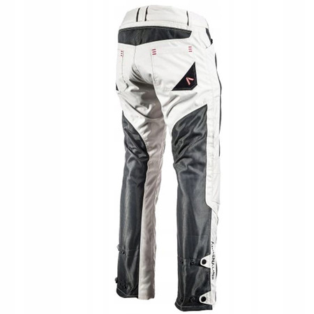 Spodnie Motocyklowe Damskie ADRENALINE MESHTEC 2.0 PPE szare