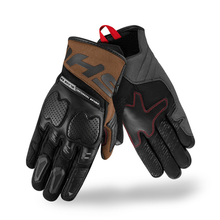 Rękawice Motocyklowe Męskie SHIMA BLAZE 2.0 BROWN