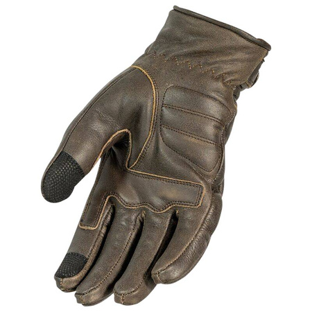 Rękawice Skórzane Motocyklowe LS2 JAZZ CRACKER BROWN