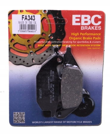 Klocki Hamulcowe EBC FA343