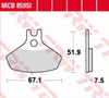 Klocki Hamulcowe TRW MCB859SI