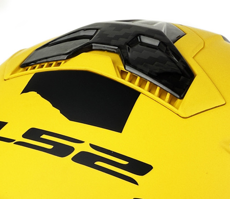 Kask Szczękowy LS2 FF910 Advant II Tape Yellow