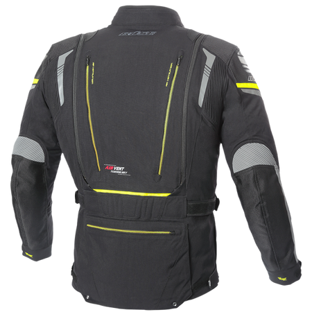 Kurtka Motocyklowa Turystyczna BUSE AGADIR BLACK czarny