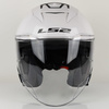 Kask Motocyklowy Otwarty LS2 OF618 VERSO II SOLID WHITE MAT