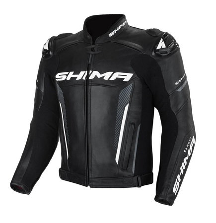 Kurtka motocyklowa skórzana SHIMA BANDIT BLACK